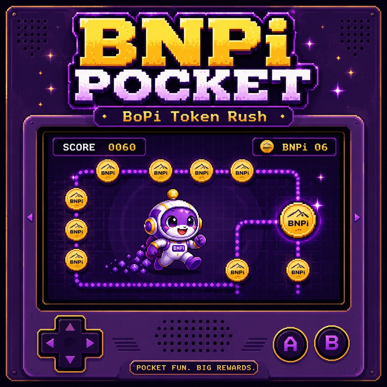 BNPi Token Rush game cover