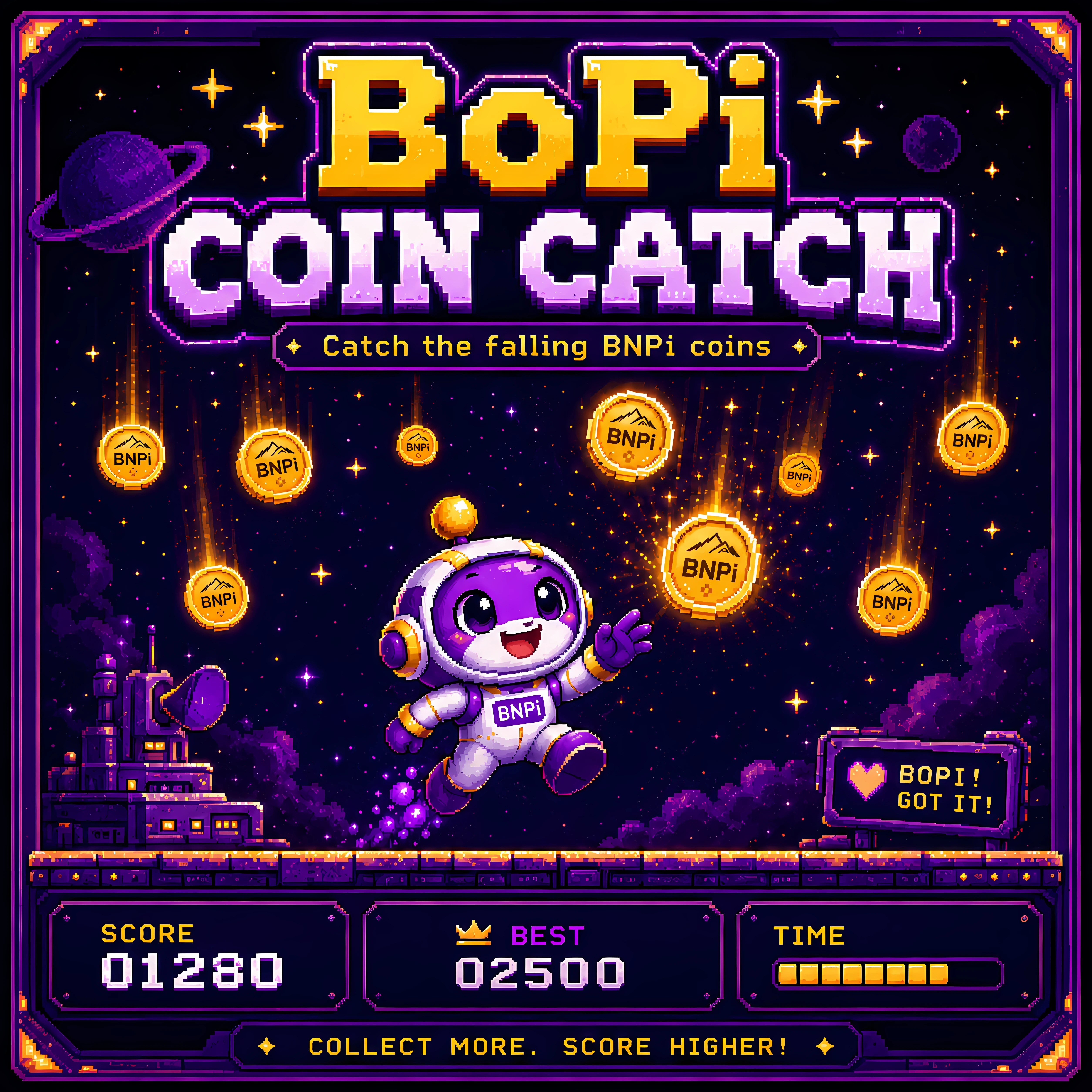 BoPi Coin Catch game cover